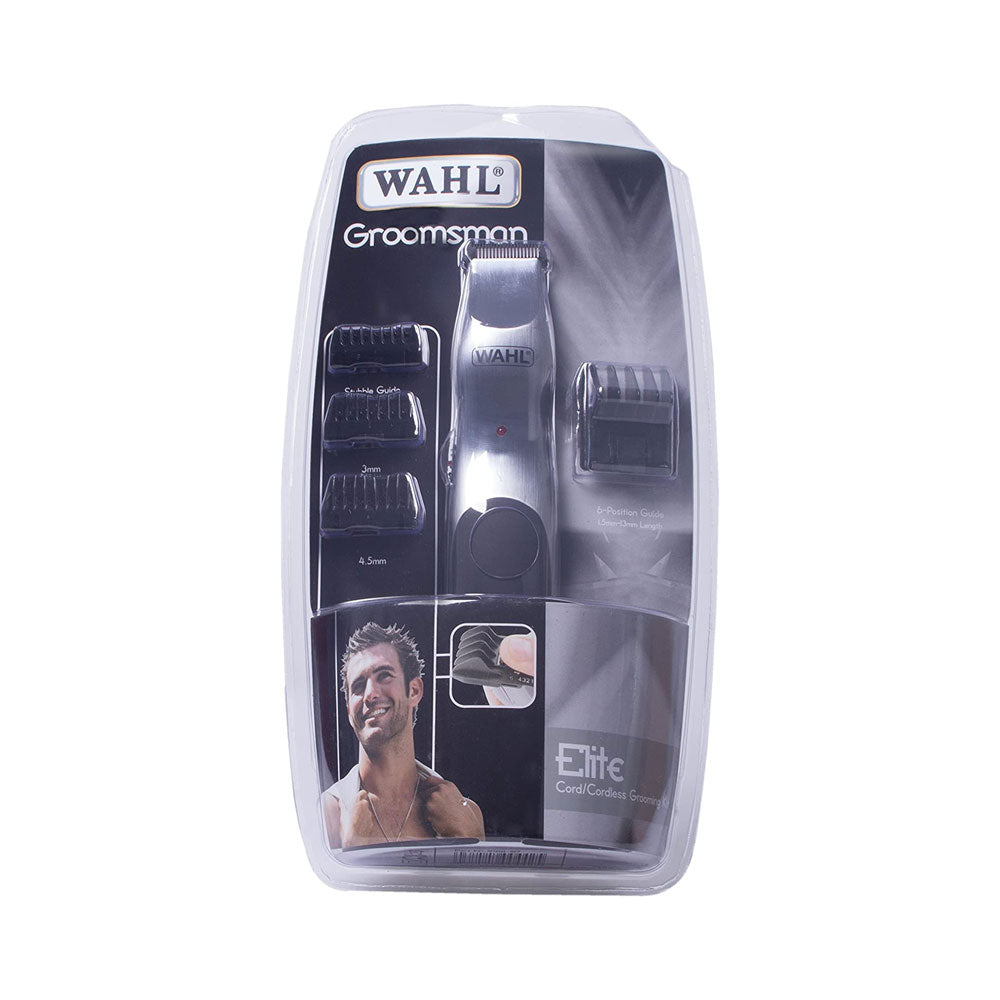 Wahl Cord/Cordless Groomsman Hair Trimmers Stubble And Beard Trimmer Grooming Set