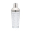 KitchenCraft BarCraft Glass Boston Cocktail Shaker with Printed Recipes 700ml - Transparent