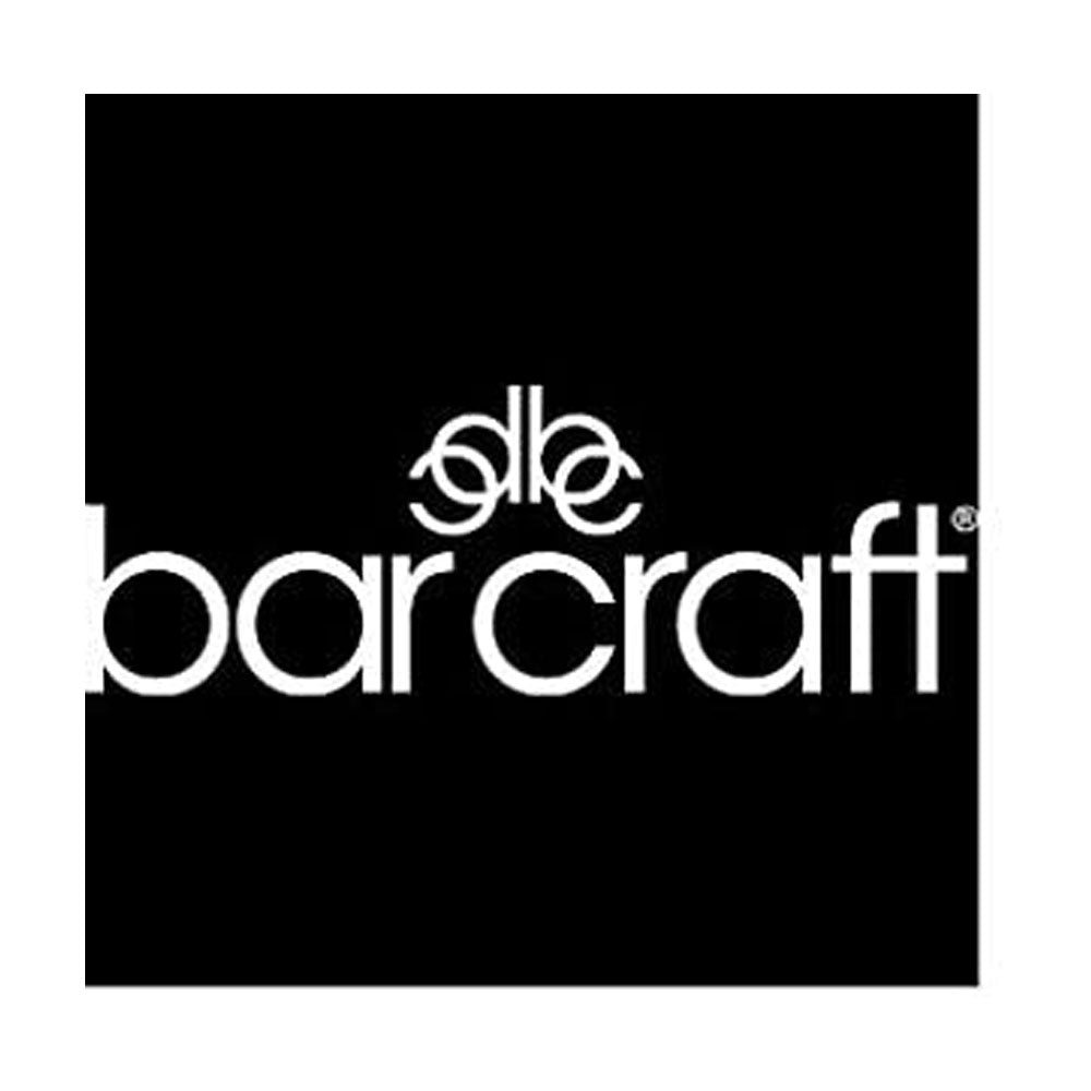 KitchenCraft BarCraft Glass Boston Cocktail Shaker with Printed Recipes 700ml - Transparent