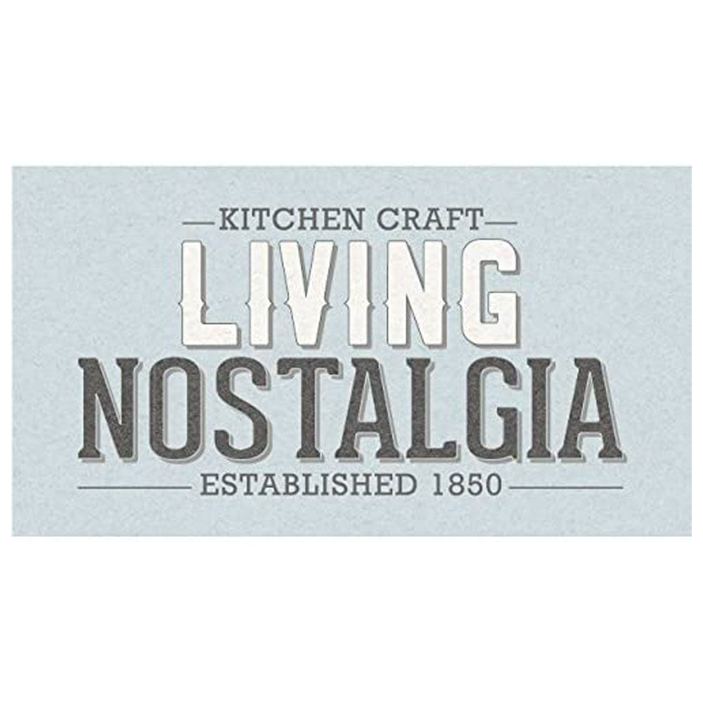 KitchenCraft Living Nostalgia Tabletop Dustpan And Brush Set 16 x 11 x 14 cm - Brown
