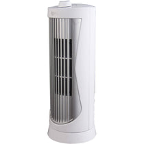 Igenix 12 Inch Oscillating Mini Tower Fan With 2 Speed Settings - White