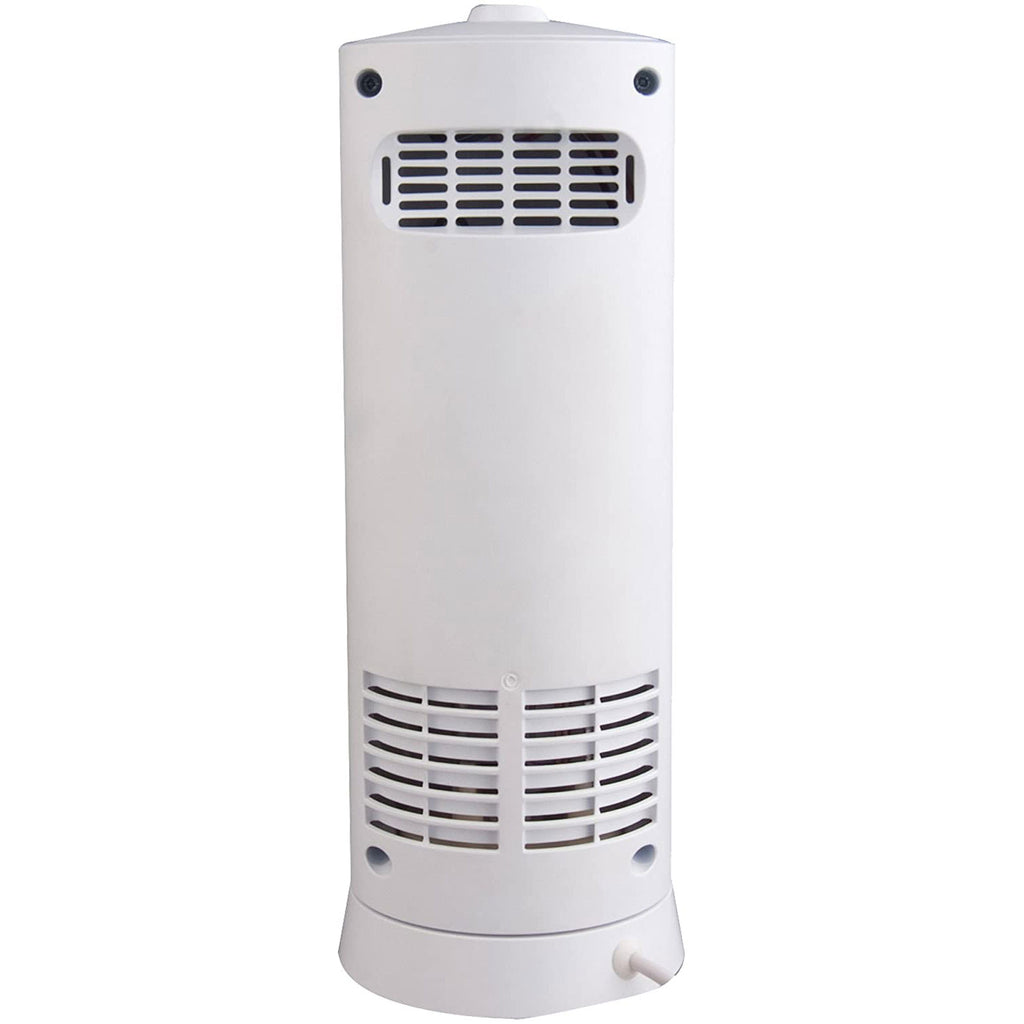 Igenix 12 Inch Oscillating Mini Tower Fan With 2 Speed Settings - White