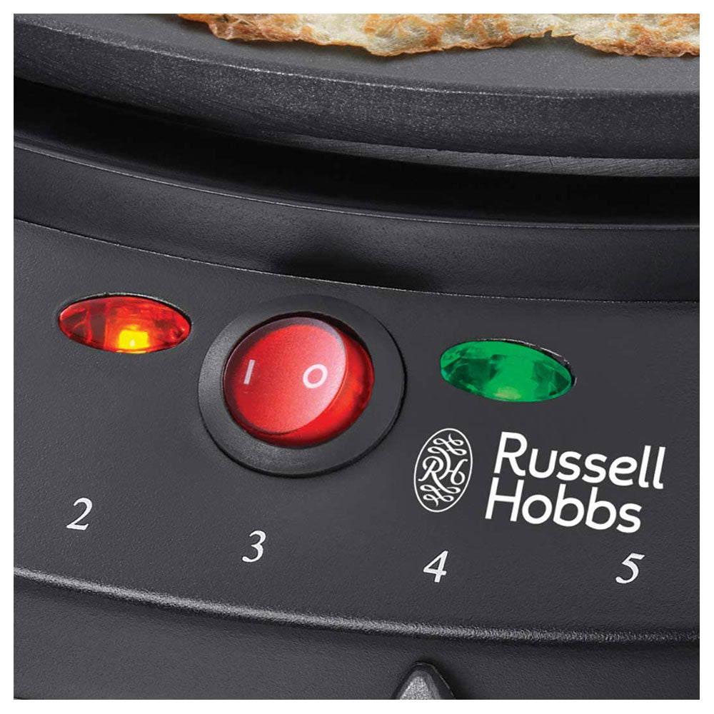 Russell Hobbs Fiesta Crepe And Pancake Maker Electric Non Stick 30cm Hot Plate 1200 W - Black Secondary image
