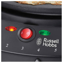 Russell Hobbs Fiesta Crepe And Pancake Maker Electric Non Stick 30cm Hot Plate 1200 W - Black