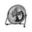 Fine Elements 4 Inch Mini Portable USB Desk Table Fan Aluminum - Black