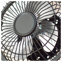 Fine Elements 4 Inch Mini Portable USB Desk Table Fan Aluminum - Black