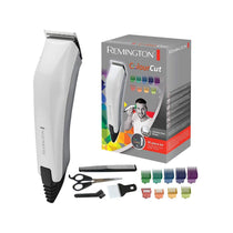 Remington Colour Cut Hair Clippers For Men Corded 16 Piece Grooming Kit