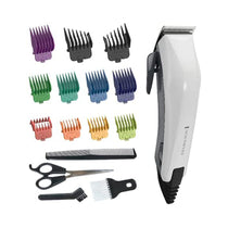 Remington Colour Cut Hair Clippers For Men Corded 16 Piece Grooming Kit