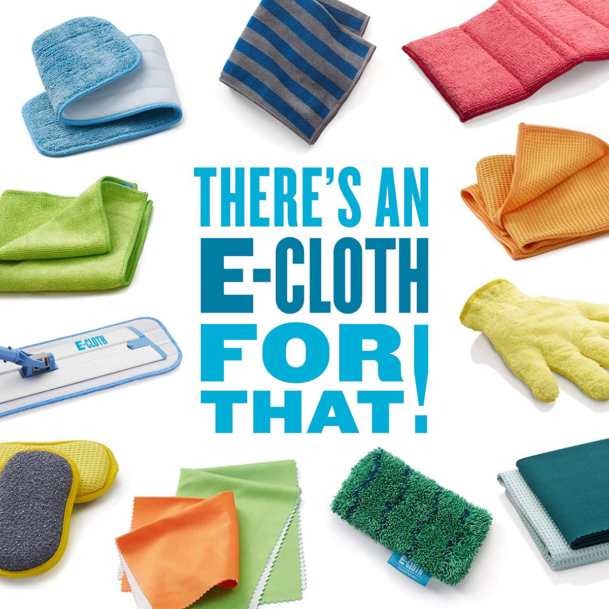 E-Cloth 2 Non scratch Scrubbing Pads Microfiber Cleaning Cloths - Gray