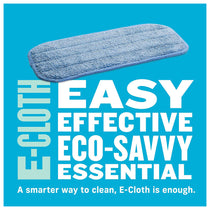 E-Cloth Bath & Tile Mini Deep Clean Mop Head Microfibre - Blue