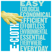 E-Cloth High Performance Dusting Glove Premium Microfiber - Yellow