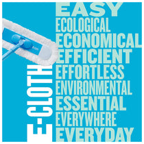E-Cloth Flexi-Edge Floor And Wall Duster - Blue And White