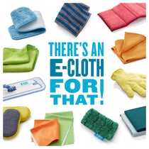 E-Cloth Flexi-Edge Floor And Wall Duster - Blue And White