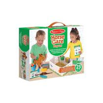 Melissa & Doug Feed & Groom Horse Care Play Set