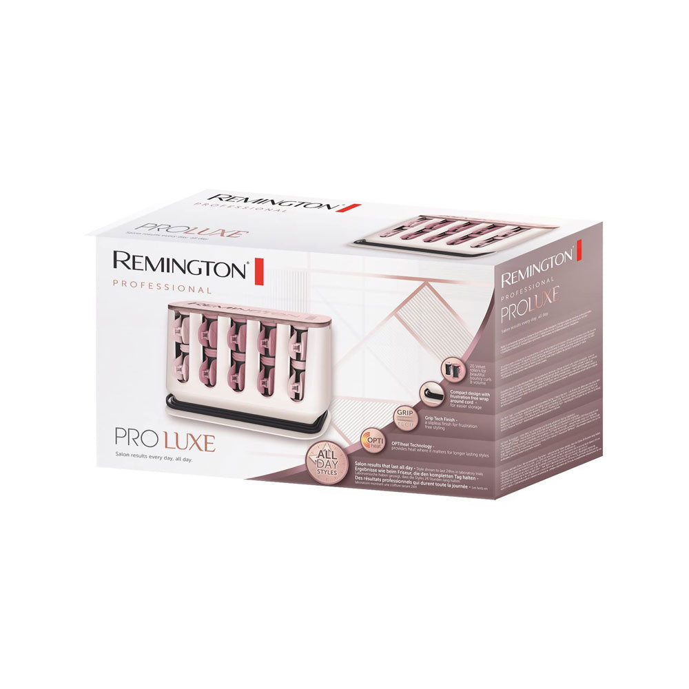 Remington Proluxe Heated Rollers in Rose Gold
