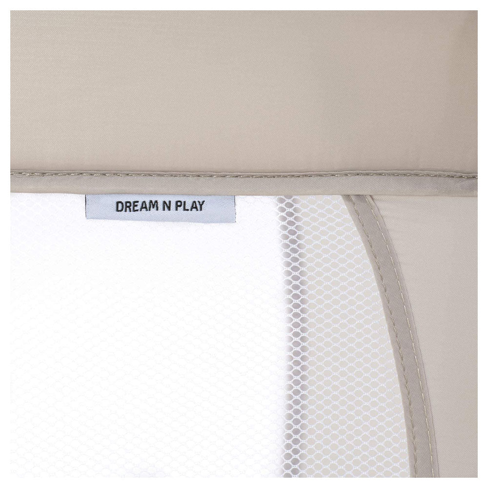 Hauck Dream N Play Travel Cot For Babys And Toddlers - Beige