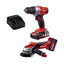 Einhell TE-TK 18 Li Kit 18V Drill Driver & Angle Grinder Kit