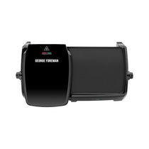 George Foreman Large Variable Temperature 10 Portion Grill And Griddle 2180 W - Black
