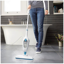 Black & Decker 10 In 1 Steam Mop 1300 W - White And Blue