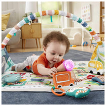Fisher-Price Activity City Gym To Jumbo Play Mat - Multicolor