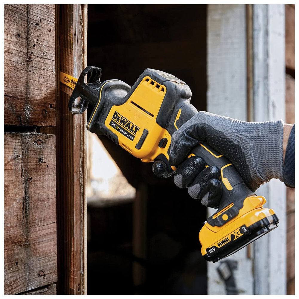 Dewalt 12V XR Brushless Sub Compact Reciprocating Saw - Bare Unit