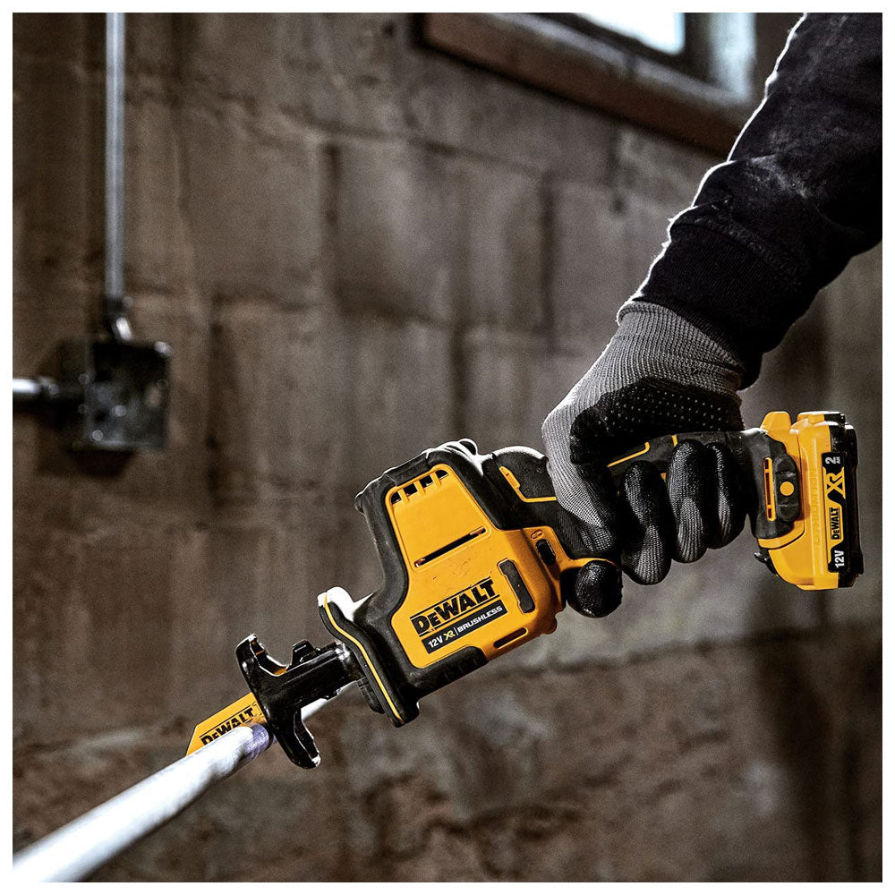 Dewalt 12V XR Brushless Sub Compact Reciprocating Saw - Bare Unit