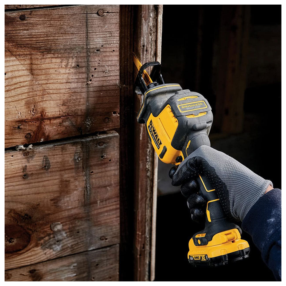 Dewalt 12V XR Brushless Sub Compact Reciprocating Saw - Bare Unit