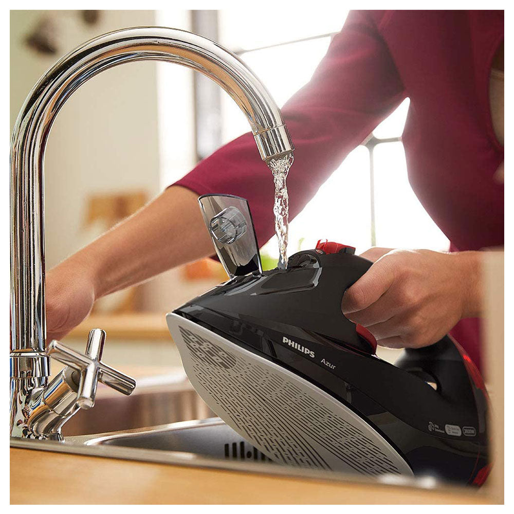 Philips Azur Steam Iron With 250g Steam Boost And Steam Glide Soleplate 2600 W - Black