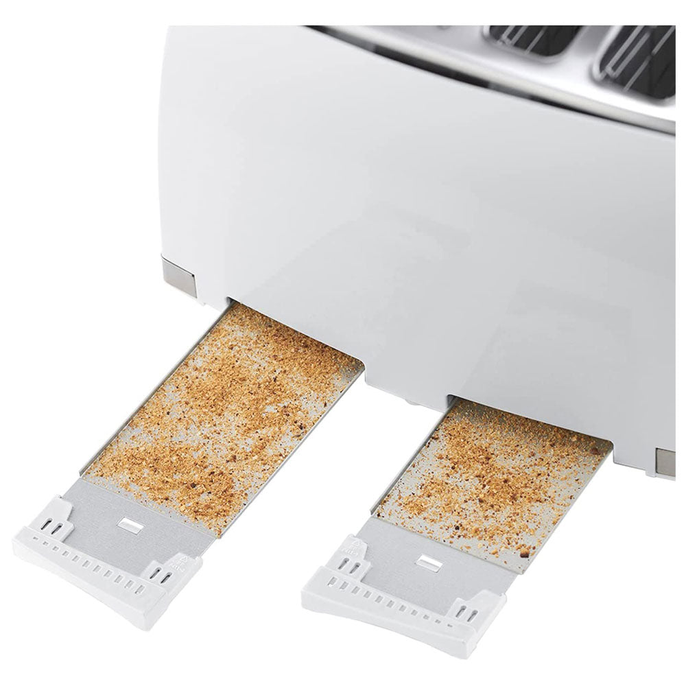 Russell Hobbs Contemporary Honeycomb 4 Slice Toaster 1500 W - White
