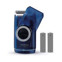 Braun Pocket Go Mobile Shave Electric Travel Shaver With Travel Lock - Blue