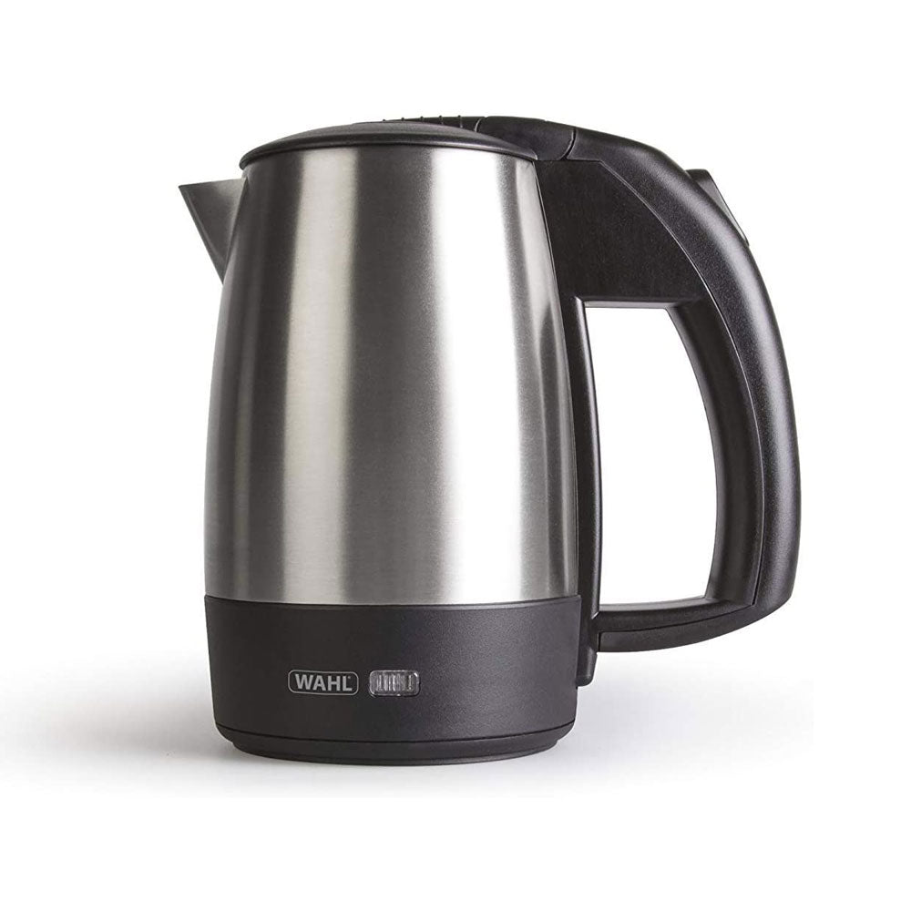 Wahl Small Travel Jug Kettle With 2 Cups 1000W 500ml - Stainless Steel/Black