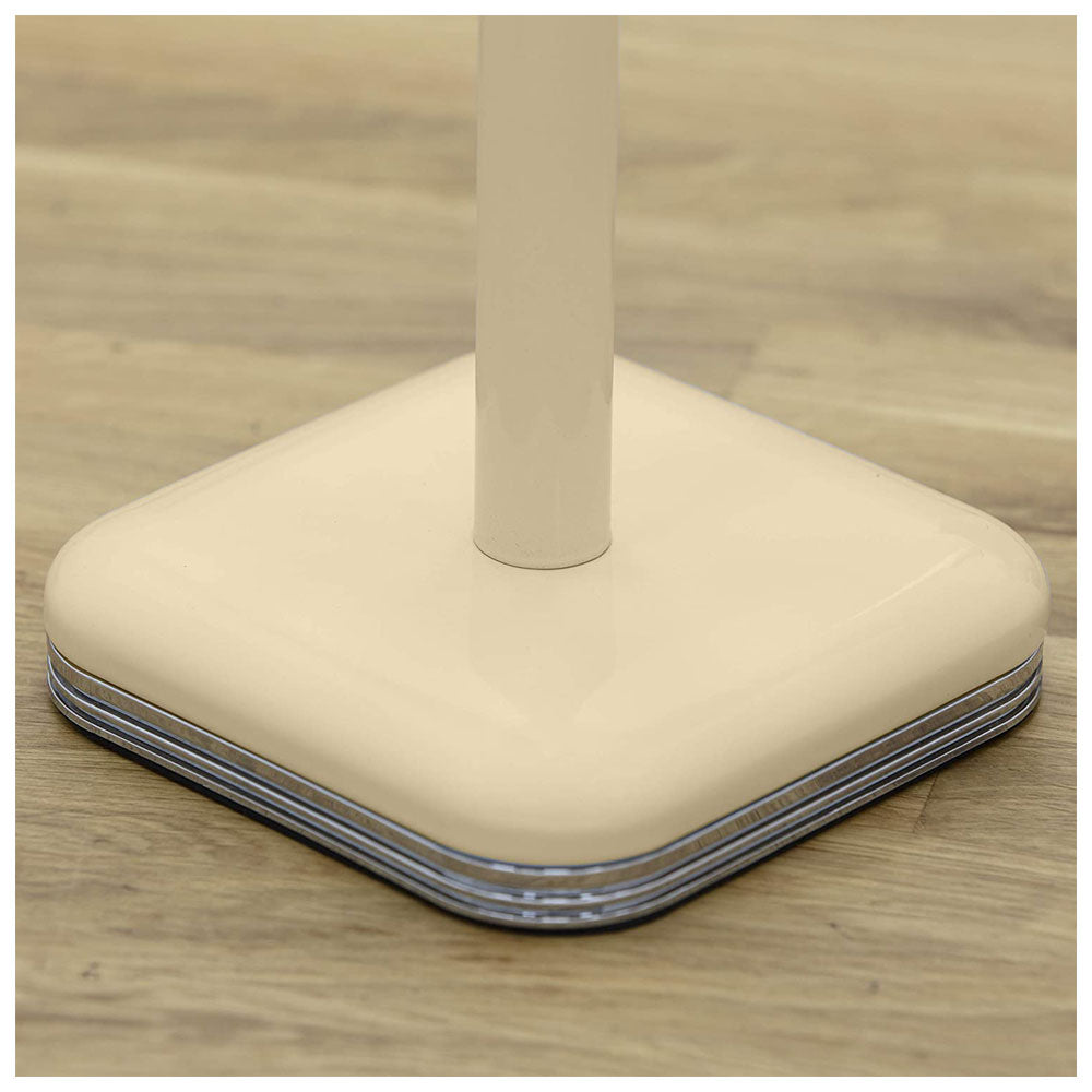 Swan Retro Kitchen Roll Holder with Steel Weighted Base Metal - Cream