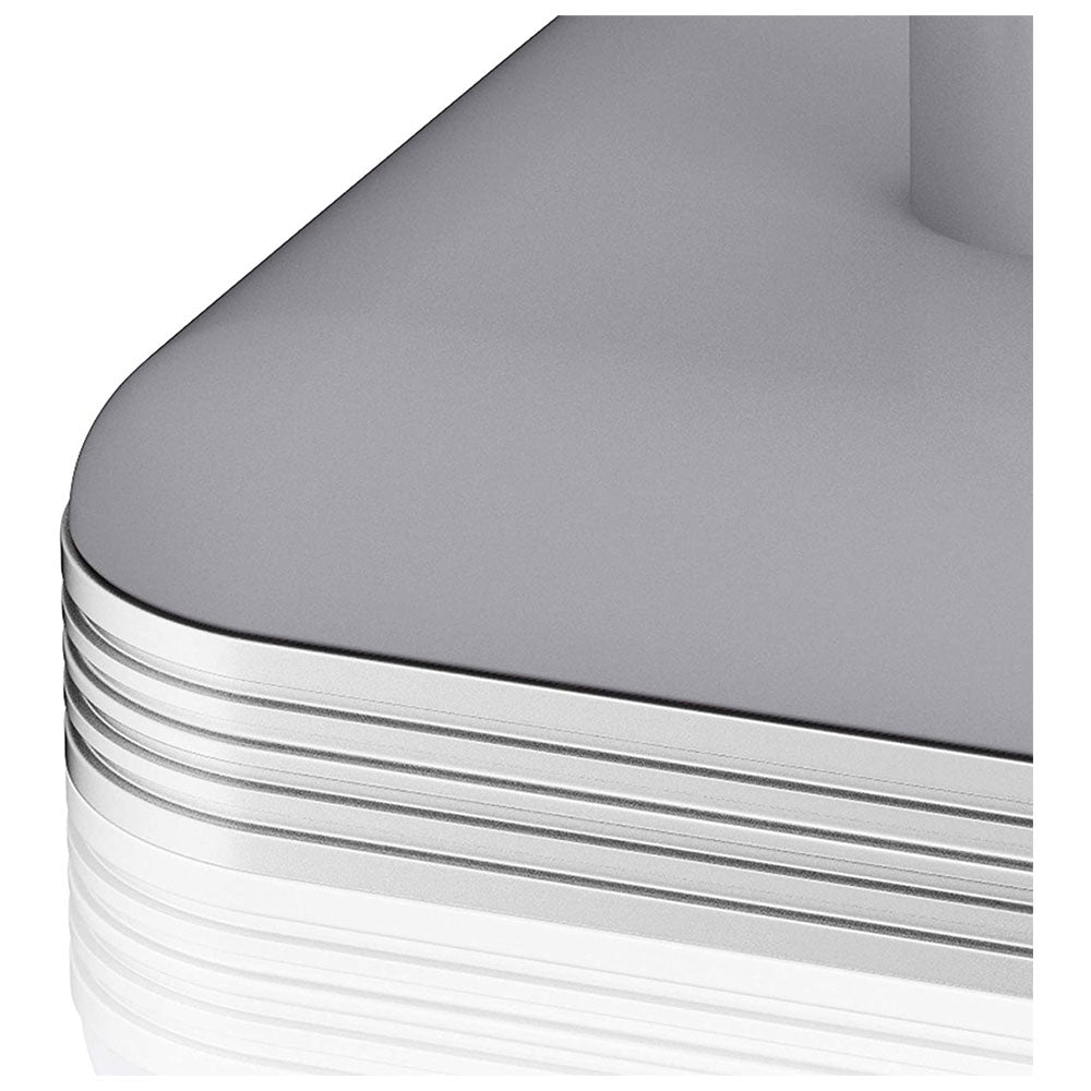 Swan Retro Kitchen Roll Holder with Steel Weighted Base Metal - Grey