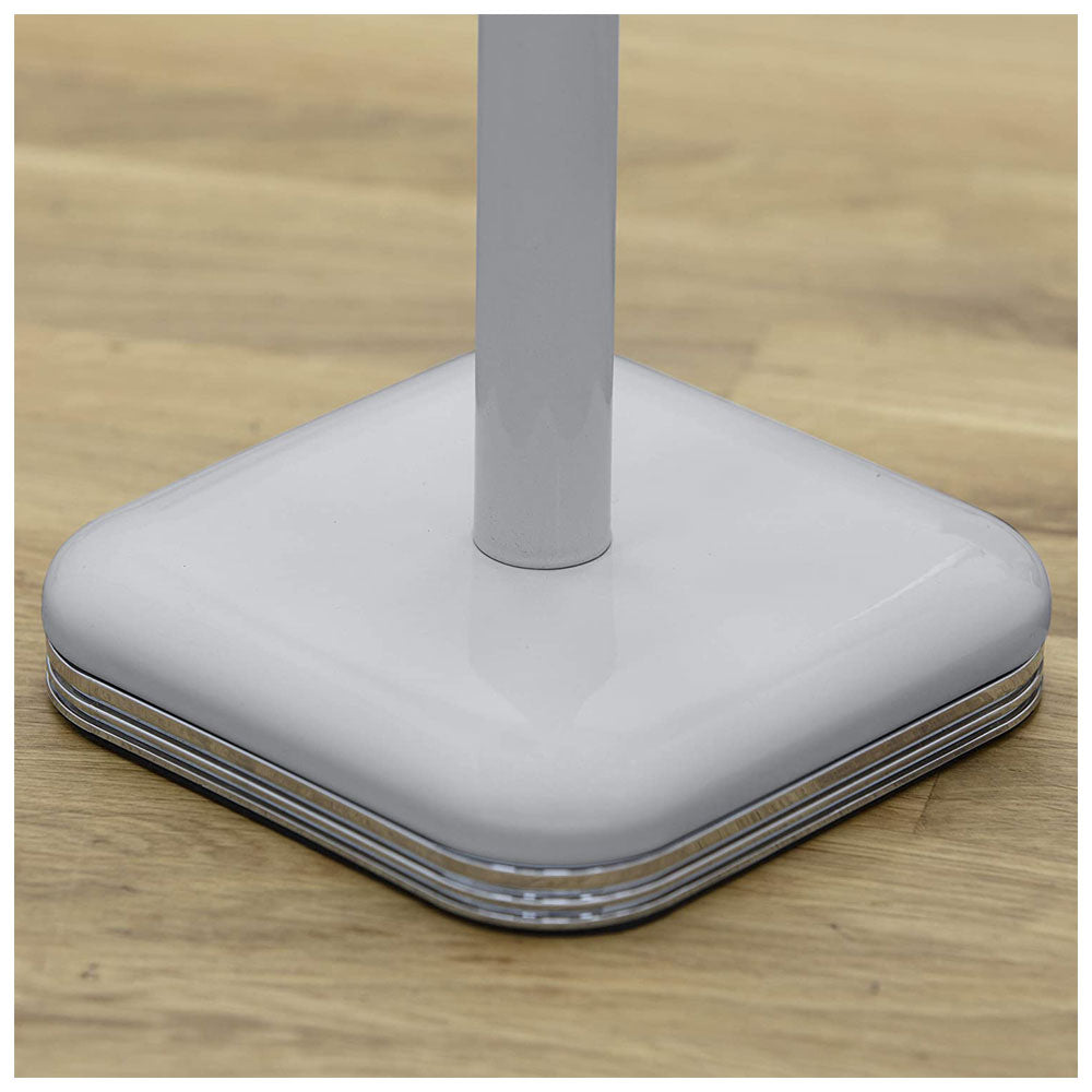Swan Retro Kitchen Roll Holder with Steel Weighted Base Metal - Grey