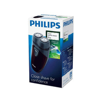 Philips Men's Cordless Travel Electric Shaver Convenient To Carry - Black