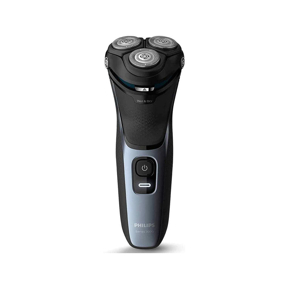 Philips Shaver Series 3000 Wet Or Dry Electric Shaver - Shiny Blue