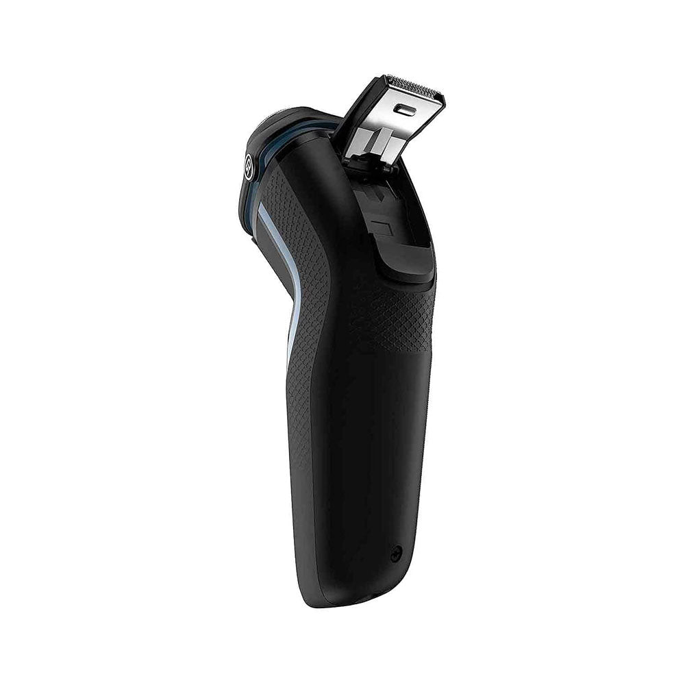 Philips Shaver Series 3000 Wet Or Dry Electric Shaver - Shiny Blue Secondary image