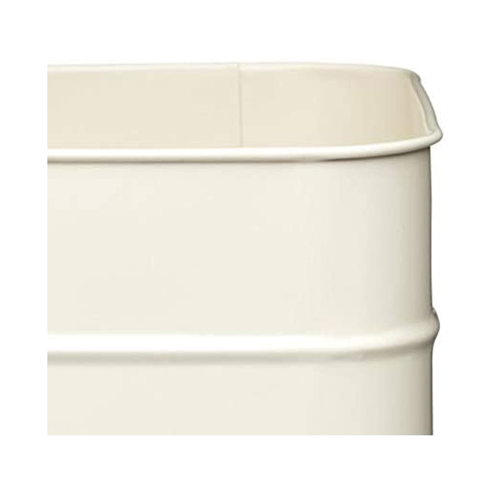 KitchenCraft Living Nostalgia Metal Kitchen Utensil Holder 15 x 16 cm - Antique Cream
