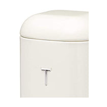 KitchenCraft Lovello Tea Caddy Storage Canister 11 x 19 cm (4.5" x 7.5") - Vanilla Cream