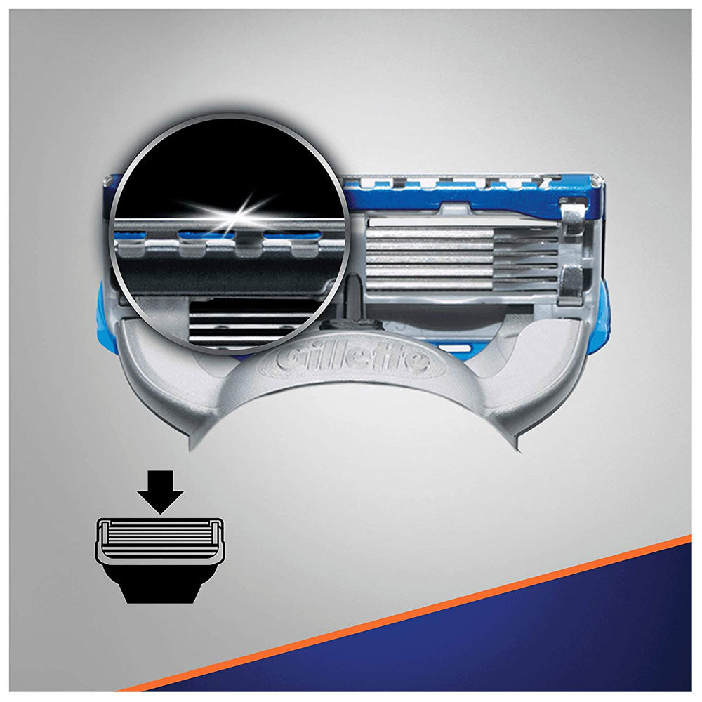 Gillette Fusion 5 Proglide Razor Blades 4 100% Genuine