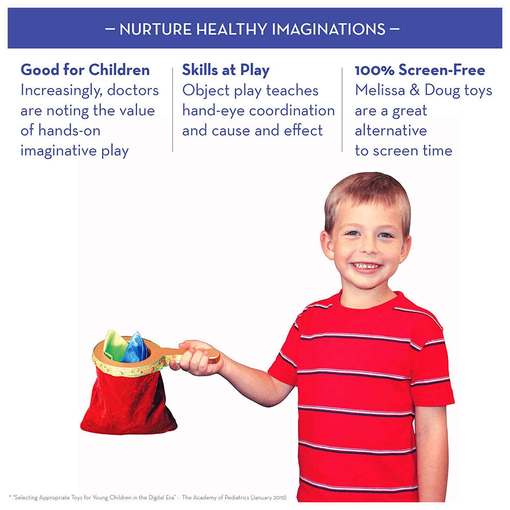 Melissa & Doug Deluxe Solid-Wood Magic Set With 10 Classic Tricks
