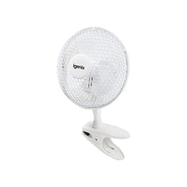Igenix 6 Inch Portable Clip Fan Two Speed Settings 15 W - White