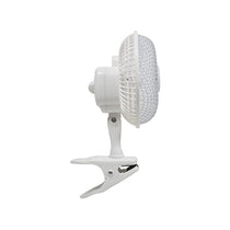 Igenix 6 Inch Portable Clip Fan Two Speed Settings 15 W - White