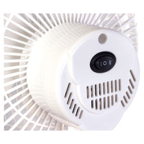 Igenix 6 Inch Portable Clip Fan Two Speed Settings 15 W - White