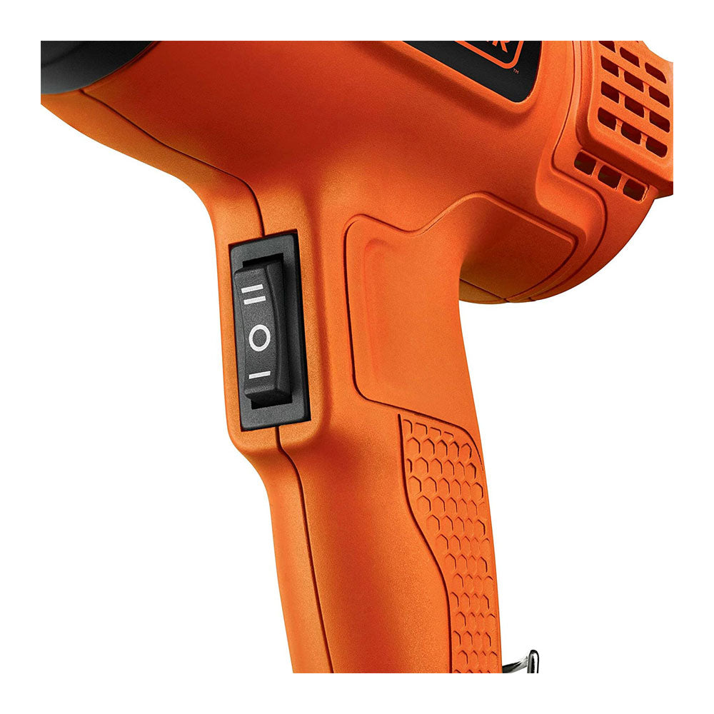 Black & Decker Heat Gun, 1750 W, 230 V - Black/Orange