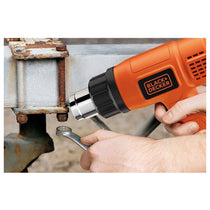 Black & Decker Heat Gun, 1750 W, 230 V - Black/Orange