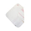 Hippychick Turkish Baby Bath Towel Red and White bathtime infant BN
