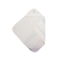 Hippychick Hooded Baby Towels, Natural 100% Cotton Bath - White