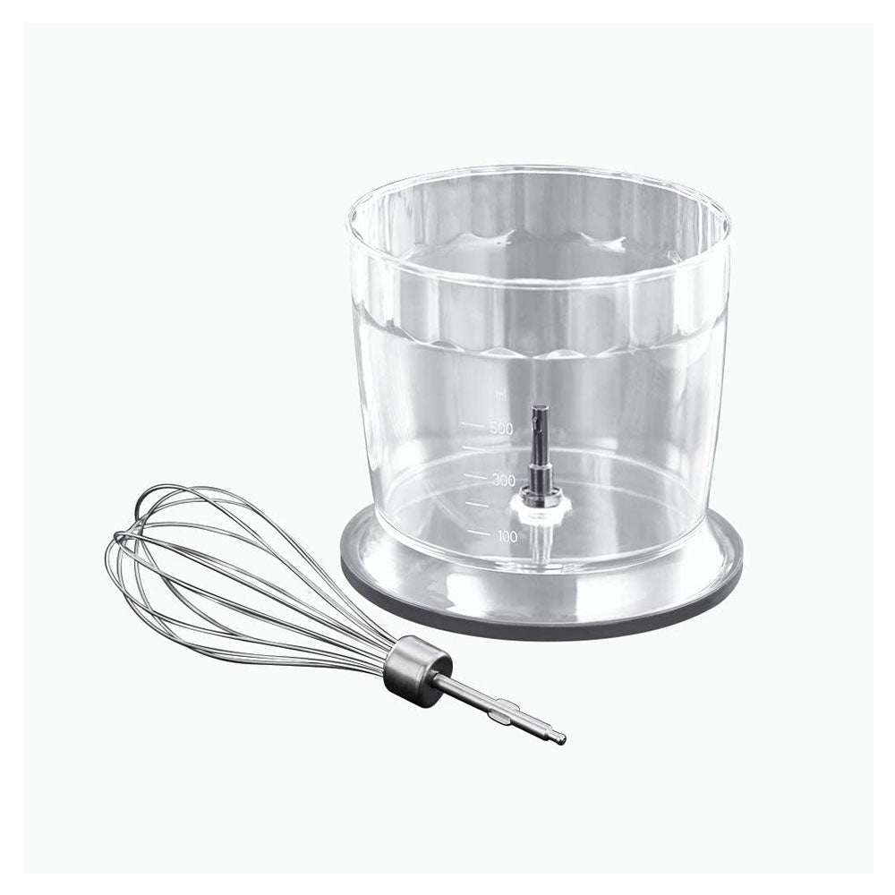 Russell Hobbs Desire 3 In 1 Hand Blender With Electric Whisk And Vegetable Chopper - Matt Black