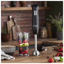 Russell Hobbs Desire 3 In 1 Hand Blender With Electric Whisk And Vegetable Chopper - Matt Black